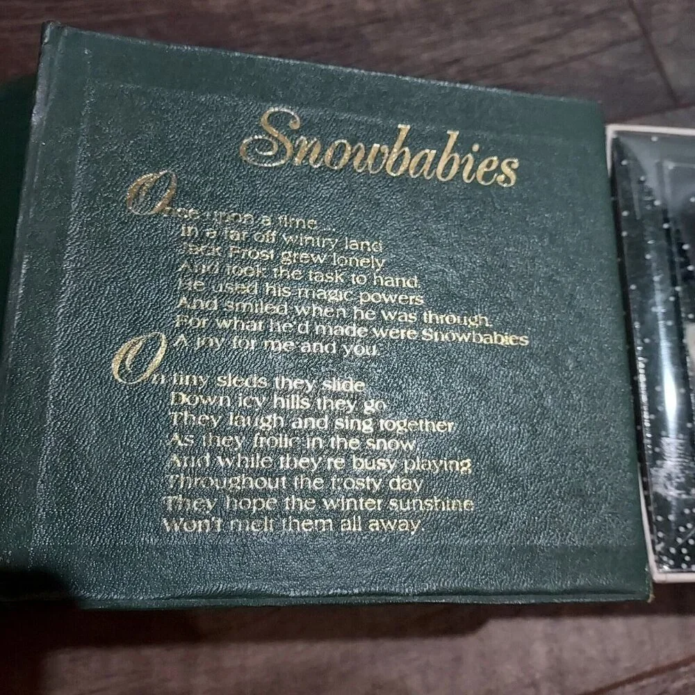 Snowbabies “Don't Fall Off & Hold On Tight" Dept 56 #7956 & #79685 2 Retired - Picture 12 of 13